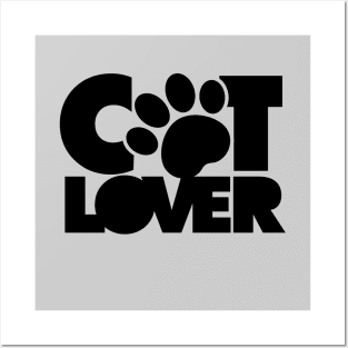 Cat Lover Logo Posters and Art